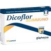 AG PHARMA SRL Dicoflor IBDImmuno Integratore di Probiotici e Vitamina D3 30 Capsule