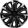 AUTO-STYLE Autostyle Pp 5475Sb Set Di 4 Copricerchi Ultimo 15 Pollici Argento/Nero