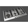 Fulgor Milano Fulgor Piano cottura a gas FPH 906 G WK X finitura acciaio inox da 90 cm