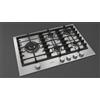 Fulgor Milano Fulgor Piano cottura a gas FPH 755 G WK X finitura acciaio inox da 75 cm