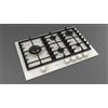 Fulgor Milano Fulgor Piano cottura a gas FPH 755 G WK WHG finitura vetro bianco da 75 cm