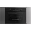 Fulgor Milano Fulgor Forno compatto a vapore FUTGSO 4505 MT GBK finitura vetro nero da 60 cm