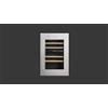 Fulgor Milano Fulgor Cantina vini da incasso FWC 8800 TC BKX finitura acciaio inox da 60 cm