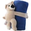 Bambini personalizzati Peluche orsetto con coperta in pile Owen personalizzate o neutre