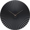 Karlsson KA5658BK - Orologio da parete Sensu, nero, Ø 50 cm, XL