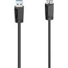 Hama Cavo USB USB 3.2 Gen1 (USB 3.0) USB-A maschio, USB-Micro-B 3.0 maschio 1.50 m Nero