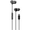 cellularline | CLOUD IN-EAR | Auricolare Type-C Stereo, Design In-ear e Microfono, Connettore USB-C, Isolamento dal Rumore, Microfono e Tasto di Risposta (Nero)