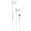 cellularline | CLOUD IN-EAR | Auricolare Type-C Stereo, Design In-ear e Microfono, Connettore USB-C, Isolamento dal Rumore, Microfono e Tasto di Risposta (Bianco)