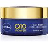 NIVEA Q10 Power Anti-Rughe Cura Notte Extra Nutriente (1 x 50 ml), Trattamento Viso Arricchito con Olio di Argan Bio & Q10 Naturale, Crema Notte Pelle Secca a Molto Secca