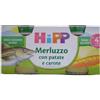 Hipp Bio Omogeneizzato Merluzzo-Verdure mesi 4+