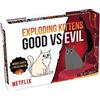 Asmodee - Exploding Kittens Good vs Evil, Gioco da Tavolo, 7+ Anni, 2-5 Giocatori, Edizione in Italiano