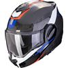 SCORPION Casco Scorpion EXO Tech Evo Carbon Rover rosso blu