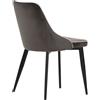 Ristosubito Sedia da interno TESR Struttura in metallo verniciato, rivestimento in velluto Modello 1693-F450