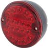 HELLA VALUEFIT 2NE 357 026-231 Retronebbia, LED, 24/12V, Montaggio, esterno, colore diffusore luce rosso, Cavo 300mm, Spina Spina piatta, posteriore