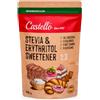 Castello since 1907 Dolcificante Stevia + Eritritolo 1:3 850 g | 1g = 3g zucchero | Sostituto dello Zucchero con gusto 100% Naturale - 0 calorie - 0 Indice Glicemico - Keto e Paleo - 0 Carboidrati
