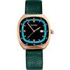 RORIOS Orologio Donna Orologi da Polso Quadrati Orologio Analogico Quarzo con Cinturino in Pelle Fashion Orologio per Donne