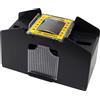 4 Deck Carta Automatico Shuffler Macchina Rimescolamento di Shuffler per Giochi