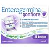 Enterogermina Gonfiore, Fermenti Lattici Probiotici, Prebiotici per Adulti - Integratori con Enzimi Digestivi ed Estratti Vegetali contro Pancia Gonfia e Gonfiore Addominale (28 Bustine Gusto Pesca)