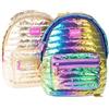 NICE & NASTY Nice Girabrilla Puffer Multicolor Backpack Zaino