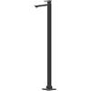 Newform - Ergo Q miscelatore lavabo a pavimento NERO 66418