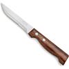 Arcos Coltelleria da Tavola - Coltello Bistecca Coltello Tavola - Lama Acciaio Inossidabile Nitrum 110 mm - Manico Legno Compresso Colore Marrone