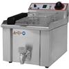 D.L. SERVICE Friggitrice elettrica capacita Litri 7 - cm 28 x 46.5 x 34.5 h