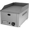 D.L. SERVICE Fry top a gas con piastra liscia da Cm 32.5 x 48