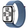 Apple Se Gps 44 Mm Sport Loop Watch Argento
