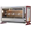 ELANGRILL Girarrosto verticale a gas - N. 18 Polli - 3 aste cm 96 - cm 112.1 x 37.1 x 65 h