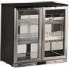 KLIMAITALIA Vetrina refrigerata sottobanco 2 porte - Capacità 222 litri - 90 x 53 x 89,6 cm