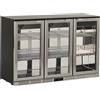 KLIMAITALIA Vetrina refrigerata sottobanco 3 porte - Capacità 340 litri - 135 x 53 x 89,6 cm