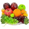 Tenorbass Frutti finti, 22 pezzi di frutta artificiale per la decorazione, frutta di simulazione assortita set di frutta da esposizione per la decorazione del tavolo da pranzo in cucina