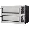 PRISMAFOOD Forno pizza elettrico da 1+1 pizze - cm 91,5 x 69 x 62,5 h Trifase