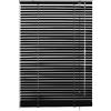 GARDINIA Veneziana in Alluminio, Protezione della Privacy, Protezione dalla Luce e dal Sole, Montaggio a Parete o su Soffitto, Nero, 50 x 175 cm