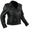 American-pro Giacca Custom Lady In Pelle Pieno Fiore A-Pro Modello Queen
