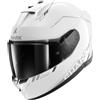 Shark Casco Moto Integrale Con Led Shark SKWAL i3 BLANK SP Bianco
