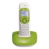 Brondi Nice Bianco/Verde Telefono Cordless Vivavoce Eco Dect Sveglia