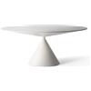DESALTO tavolo ovale per esterni CLAY OUTDOOR 180 x 120 cm - 700-180x120-CO-TOP-P2