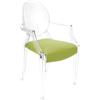MYAREADESIGN set da 4 sedie KARTELL LOUIS GHOST con IL CUSCINO - 4x4853-B4+4xGRETA-11