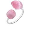 Morellato Anello da donna, Collezione Gemma, in argento 925 e pietre Cat Eye - SAKK34016