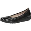 Caprice Ballerine da Donna in Pelle con Zeppa, Nero (Black Nappa Co), 37 EU