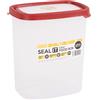Wham Scatola portaoggetti, Polipropilene, Trasparente/Rosso, 3.2L