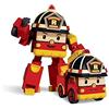WHFMATPQB Poli Robocar Transforming Robot Roy Fire Truck Traffic Rescue Team's Toy's Toy Set di Auto Gioca Regalo di Compleanno,Roy