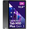 Lenovo Tab M10 Plus 128 GB 26,9 cm (10.6"") Qualcomm Snapdragon 4 GB Wi-Fi 5 (802.11ac) Android 12 Grigio"