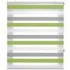 Estoralis Loras Tenda a Rullo Notte e Giorno, Verde/Grigio, 145 x 175 cm