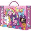 SASSI Gli unicorni. Mega box arts & crafts. Ediz. a colori. Con Prodotti vari