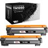 Terryshop74 Toner compatibili con Brother TN1050 TN-1050 TN-1000 DCP-1510 DCP-1512 DCP-1612W DCP-1610W DCP-1616NW HL-1210W HL-1110 HL-1112 HL-1212W HL-1201 MFC-1810 MFC-1910W (2 pezzi Tn1050)
