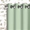 Soleil d'ocre Boheme Tenda Isolante con Occhielli, Verde Acqua, 140 x 250 cm