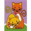Vervaco PN - 0155678 stickbilde Confezione Gioco fine Gatti
