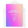 Tongue in Peach Biglietto di compleanno con segno zodiacale - Happy Birthday Scorpione - Water Sign - Scorpio Card - Biglietto di compleanno Scorpione - Biglietto di compleanno con segno zodiacale - CBH1834